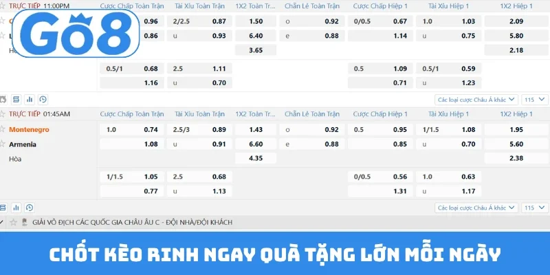 chot keo rinh ngay qua tang lon moi ngay Chốt kèo rinh ngay quà tặng lớn mỗi ngày