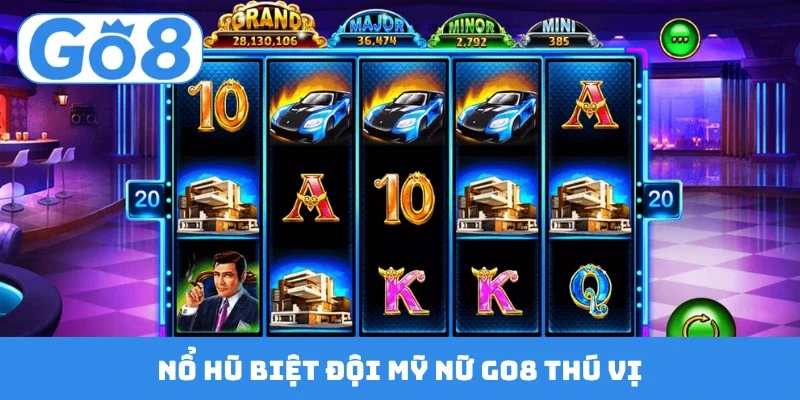 no hu biet doi my nu go8 thu vi Nổ hũ Biệt Đội Mỹ Nữ GO8 thú vị