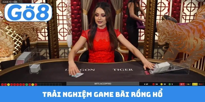 Trải nghiệm game bài Rồng Hổ