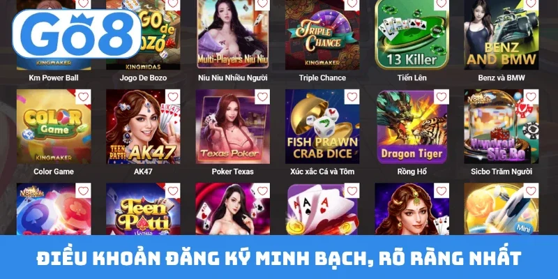 dieu khoan dang ky minh bach ro rang nhat Điều khoản đăng ký minh bạch, rõ ràng nhất