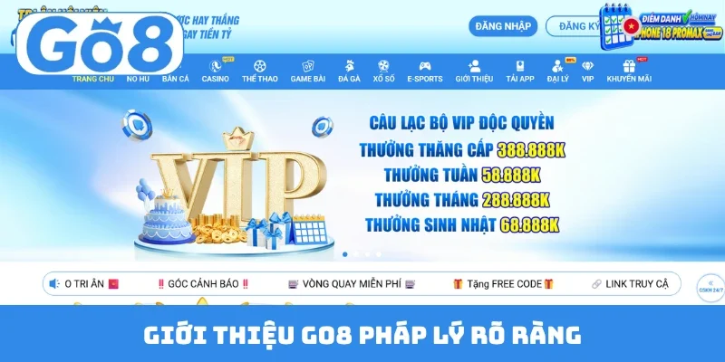 gioi thieu go8 phap ly ro rang Giới thiệu GO8 pháp lý rõ ràng